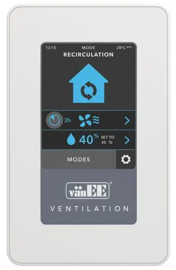 vanEE 41303 Advanced Touchscreen Control