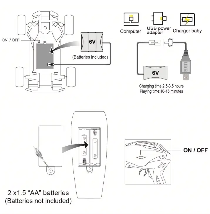 TECNOCK-S9501A-B-C-Speed Racing-Super-High-Speed-Car-FIG-5