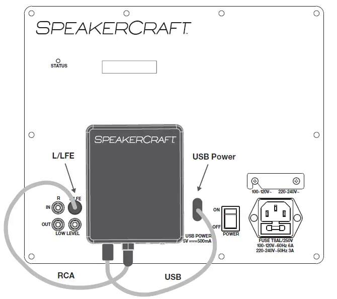 SPEAKERCRAFT C-WIR-TX Wireless Receiver fig 4