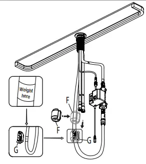 Kraus KSF-1610 Bolden Single Handle Pull Down Kitchen Faucet FIG 8