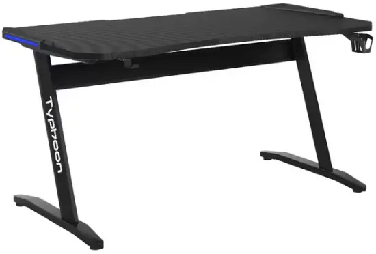 J BURROWS MATYPE15BW Typhoon Elite Electric Gaming Desk