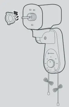 TAOTRONICS TT TF012 Wall Fan - assembling 2