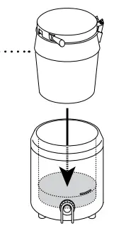 Water vessel basin