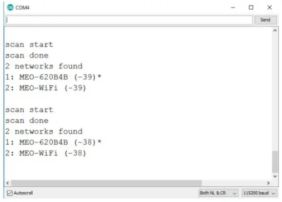 LILYGO ESP32 T Display Bluetooth Module - Serial Monitor