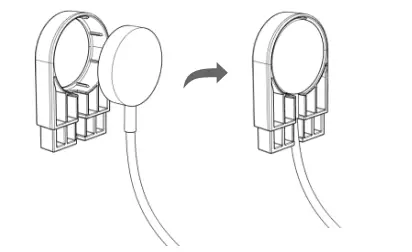 iSMART CW305 Multifunction 3in1 Wireless Charging Dock for iPhone - use 1