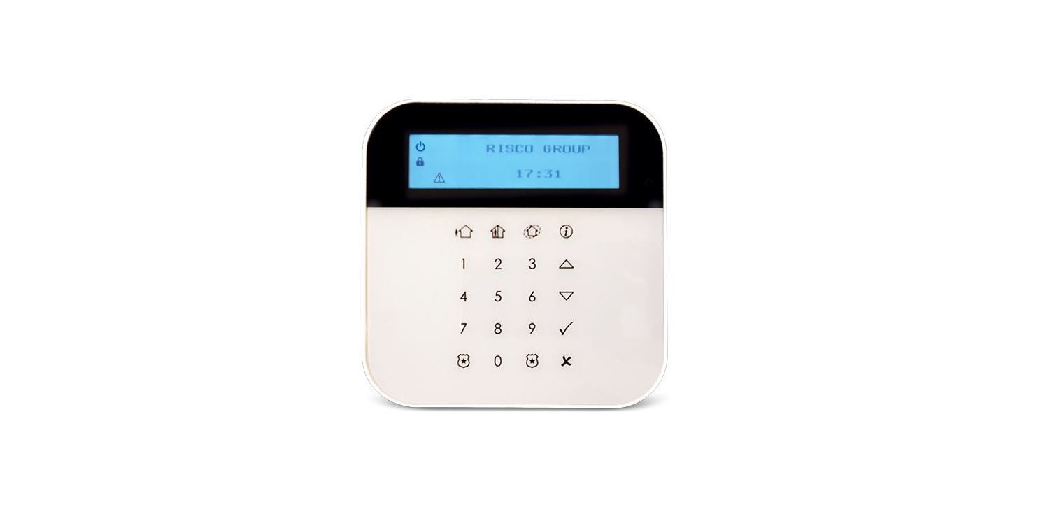 Risco El-5829 2-way Wireless Lcd Keypad User Guide