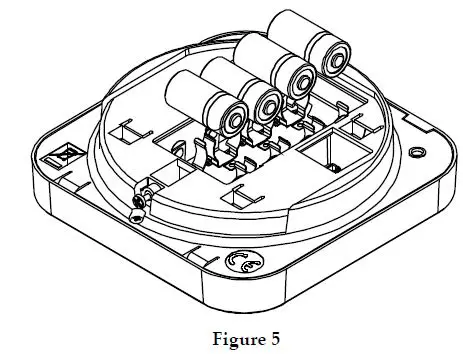 RISCO EL-5829 2-Way Wireless LCD Keypad-FIG5