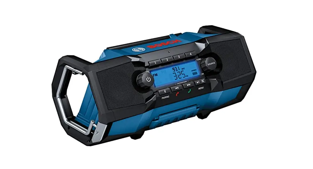 Bosch Gpb18v-2c 18v Compact Jobsite Radio With Bluetooth Instruction Manual