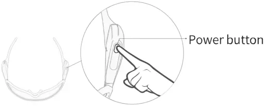 318 Rhya Audio Sport Sunglasses with Polarized Lenses & Bluetooth Connectivity - power