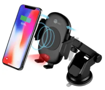 SIIG-5338509-Auto-Clamping Wireless-Charger-Mount