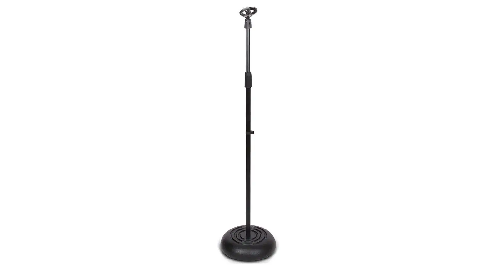 Microphone Stand - Universal Mic Mount With Heavy Compact Base-complete Features/instruction Manual Microphone Stand - Universal Mic Mount With Heavy Compact Base-complete Features/instruction Manual