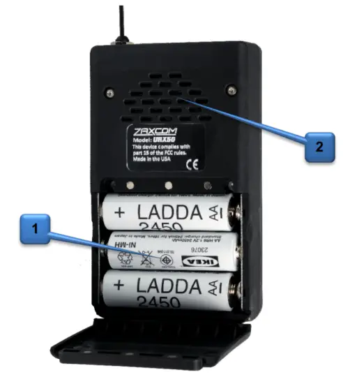 ZAXCOM URX50 UHF IFB Audio Receiver - fig 1