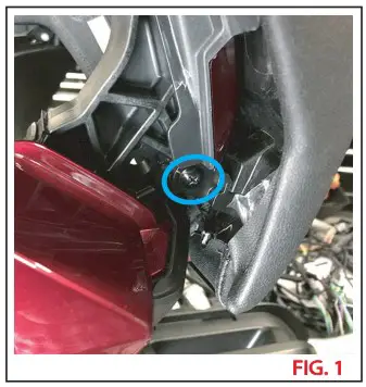 Ciro C2160 Streak Trunk Light with Lightstrike Lighting - Fig 1