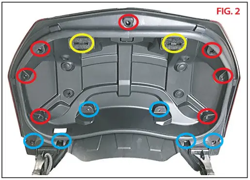 Ciro C2160 Streak Trunk Light with Lightstrike Lighting - Fig 2