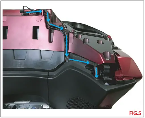 Ciro C2160 Streak Trunk Light with Lightstrike Lighting - Fig 5