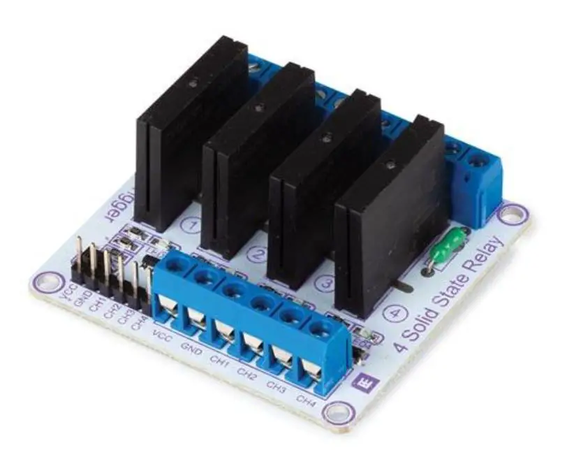 WHADDA WPM464 4 Channel Solid State Relay Module FIG 1