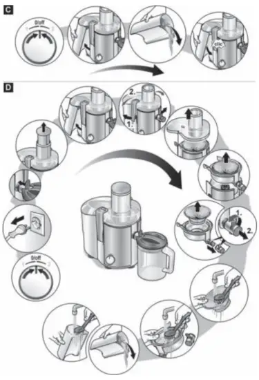 BOSCH MES25A0 700W Juice Maker Centrifugal Juicer - c,d