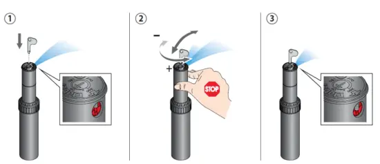 claber 90152 Medium-Jet Turbine Sprinklers with Interchangeable Nozzles 3