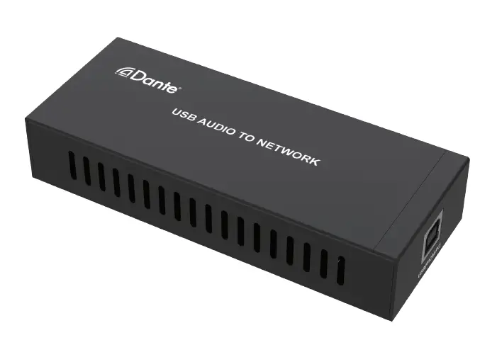 infobit iTrans DU-TR-22B Dante 2CH USB Audio Encoder-Decoder with POE fig 3