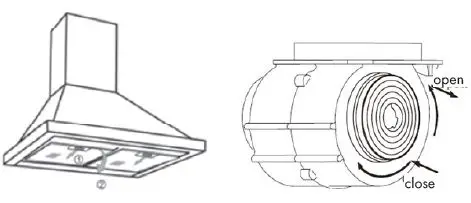 KLARSTEIN 10011485 TR60WS 60cm Ducted Wall Mount Range Hood-fig4