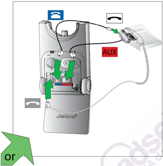 Jabra 920pro Mono Wireless Headset - FIG 16