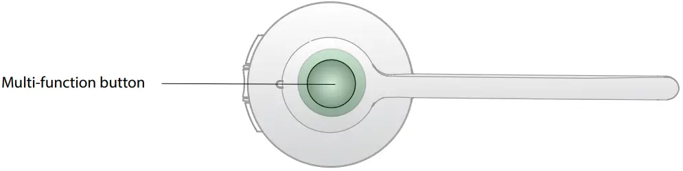 Jabra 920pro Mono Wireless Headset - FIG 23