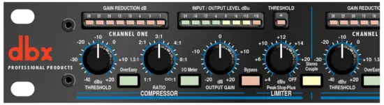 dbx 1046 Quad Compressor Limiter - Front Panel