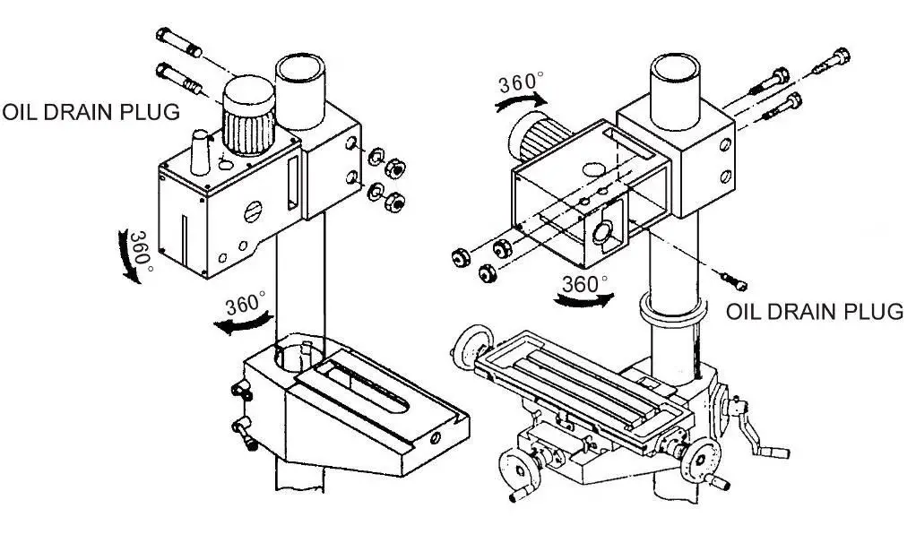 ITM TGMD400A Geared Head Drill - PPRREECCAAUUTTIIOONN FFOORR OOPPEERRAATTIIOON