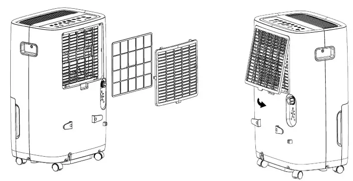 FREONIC FHCD351AWG Dehumidifier - CLEANING AND MAINTENANCE