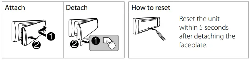 JVC KD T925BTS Bluetooth Car Stereo Receiver - fig6