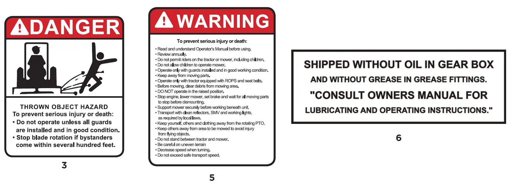 BRABEREQ BE-RCXXXG Rear Mount Rotary Cutters fig 7
