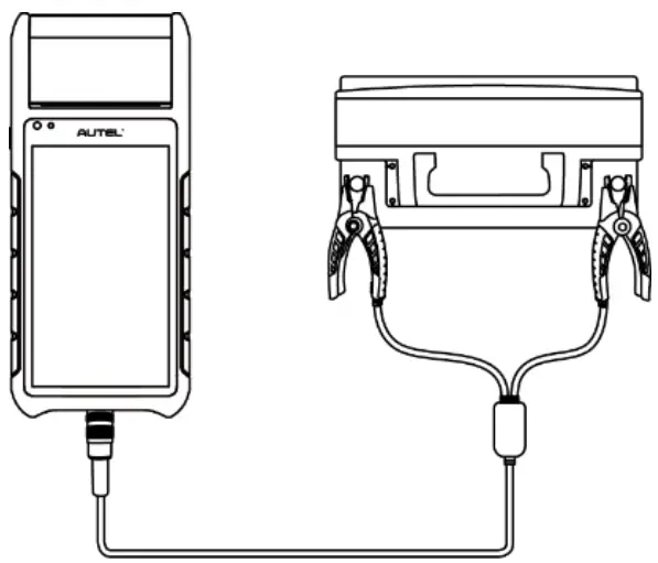 Connecting to a Battery