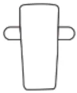 Battery Side Post Terminal Type T x2