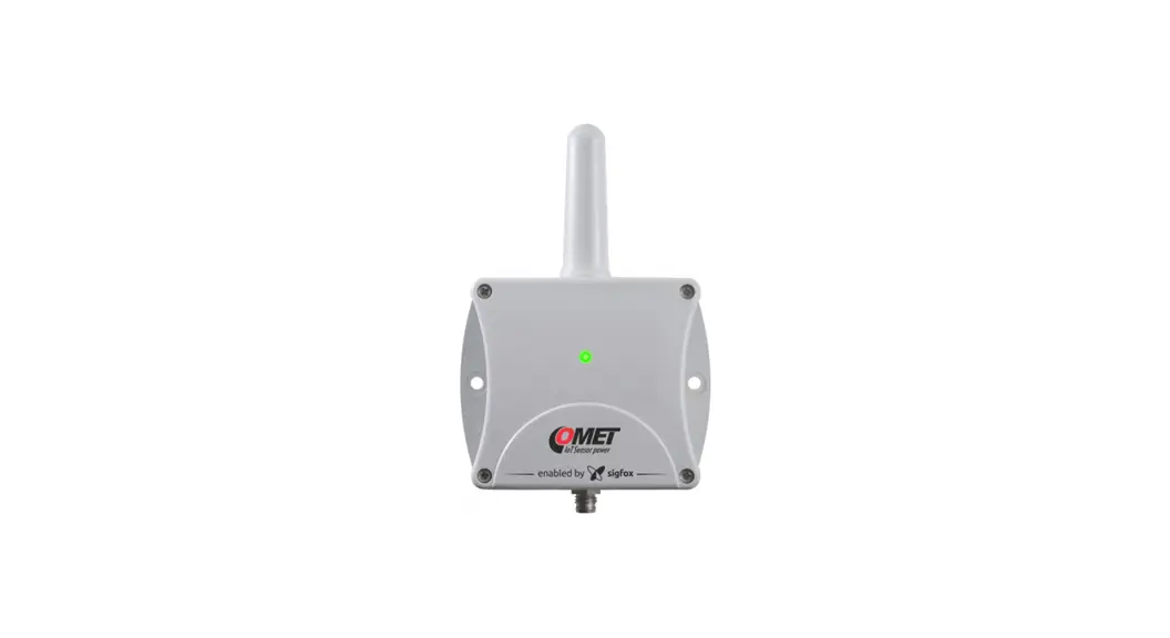 Comet W3811p Iot Sensor Power For The Sigfox Network Instruction Manual