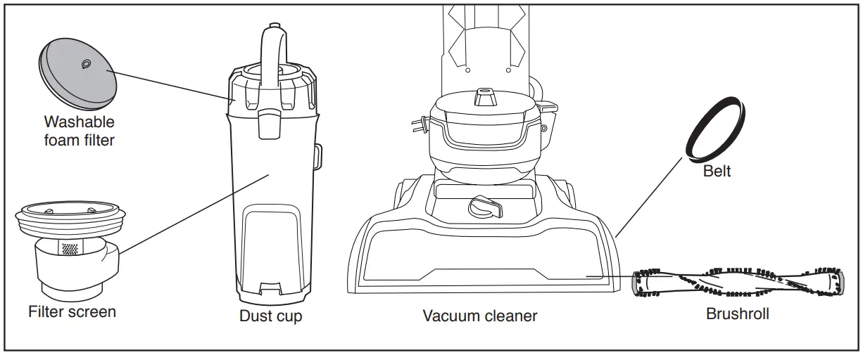 Filter maintenance instructions