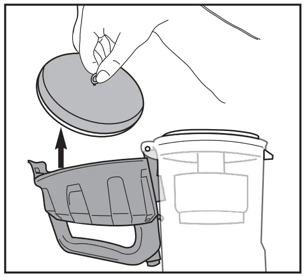 Washable dust cup filters