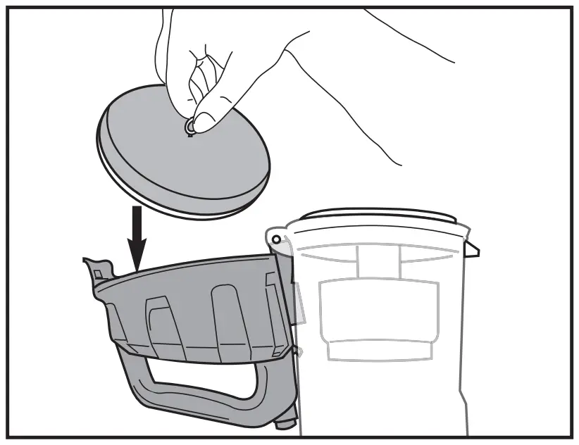 Washable dust cup filters