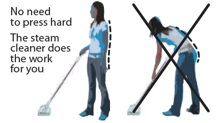 euroflex Vapour M3S Floor Steam Cleaner with Ultra Dry Steam fig 1