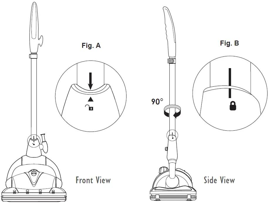 euroflex Vapour M3S Floor Steam Cleaner with Ultra Dry Steam fig 9