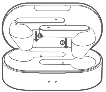QCY T3 True Wireless -charging
