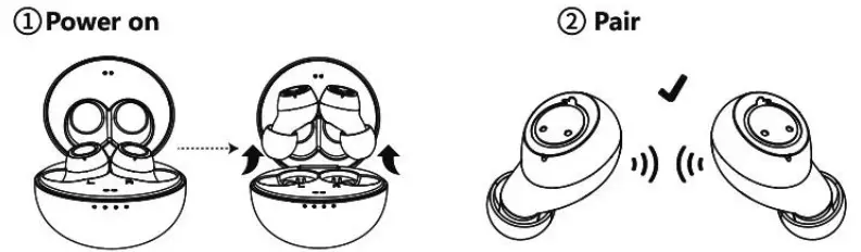 AMAFACE B09GXQ7GBX TWS True Wireless Earbuds in-Ear Bluetooth - fig3