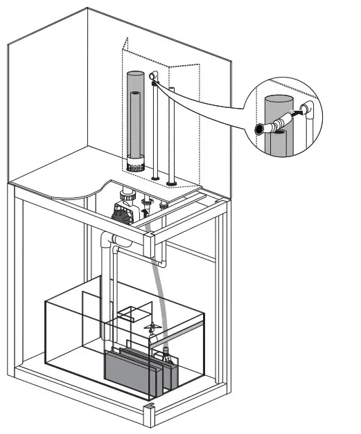 Blue Marine N4055043 Reef 200 Aquarium Complete with Aluminum Furniture - figure 10