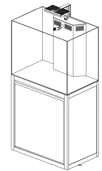Blue Marine N4055043 Reef 200 Aquarium Complete with Aluminum Furniture - figure 15