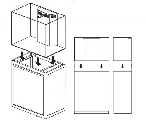 Blue Marine N4055043 Reef 200 Aquarium Complete with Aluminum Furniture - figure 2