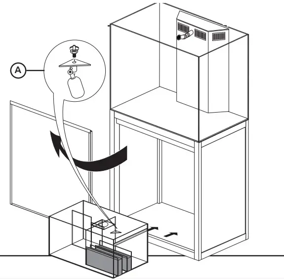 Blue Marine N4055043 Reef 200 Aquarium Complete with Aluminum Furniture - figure 3