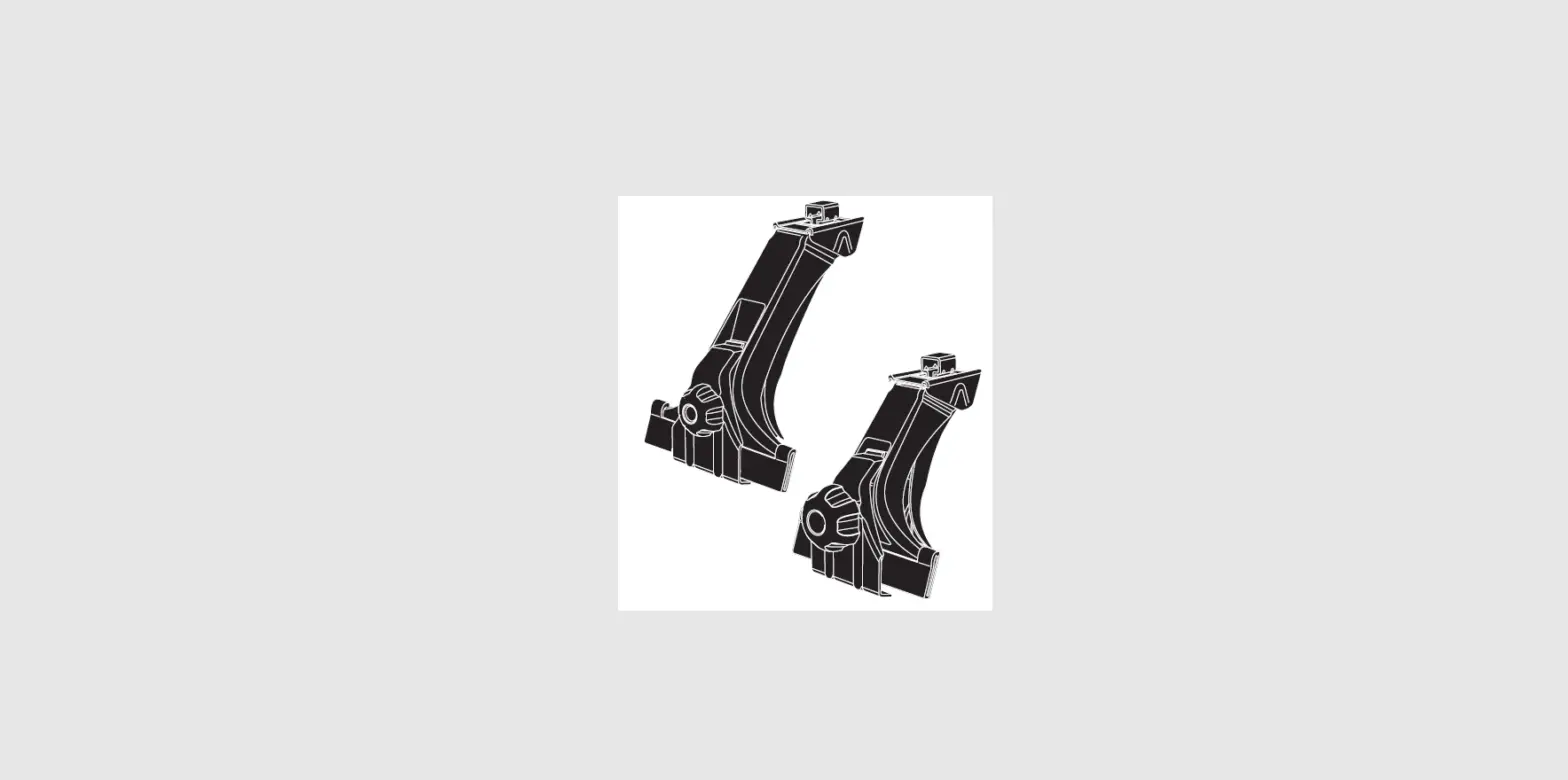 Thule 951200 Gutter Foot Pack Instructions