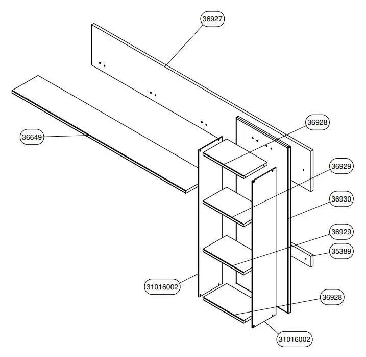 FORMA IDEALE 11011471 Shelf Lusitania ZP VV - figure 2
