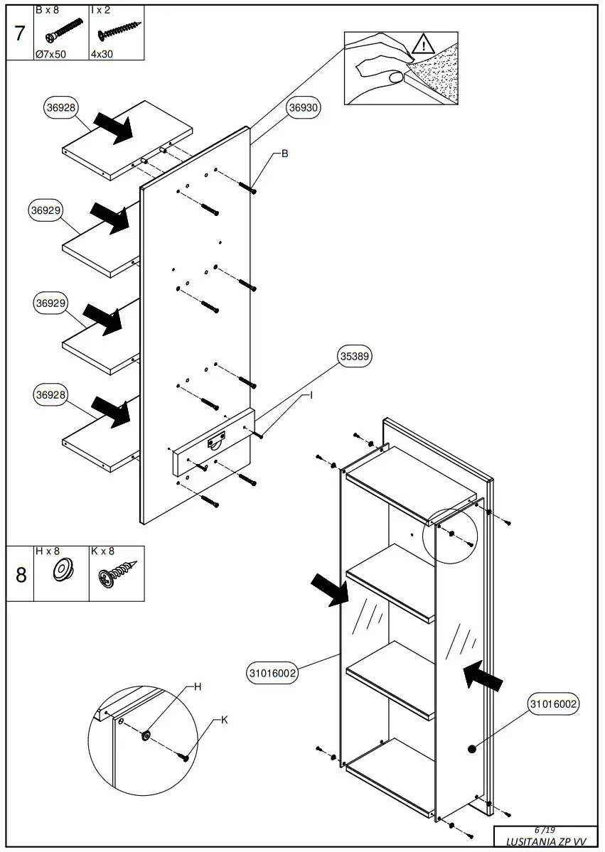 FORMA IDEALE 11011471 Shelf Lusitania ZP VV - figure 6