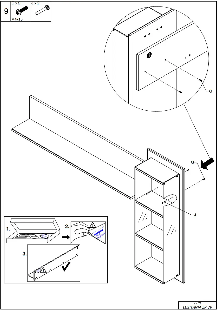 FORMA IDEALE 11011471 Shelf Lusitania ZP VV - figure 7