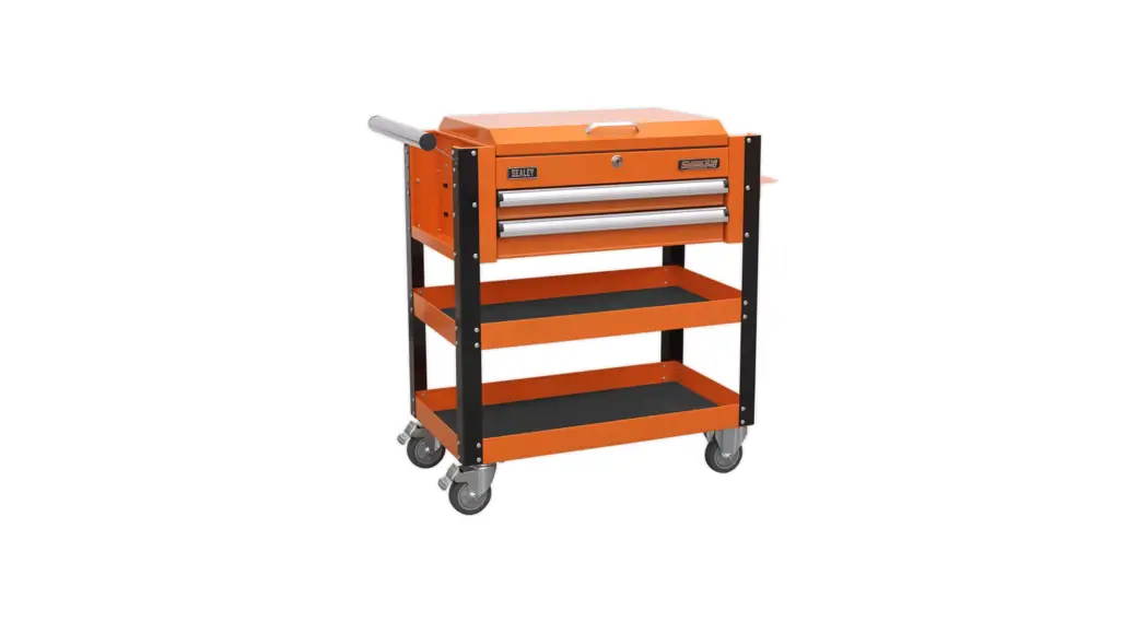 Sealey Ap890mhv Heavy-duty Mobile Tool & Parts Trolley With 5 Drawers User Guide